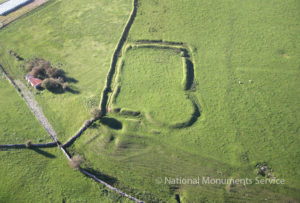Carns Moated Site/Rath, Co. Roscommon, Ireland SMR RO028-130002