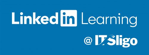 Linkedin Learning at IT Sligo logo