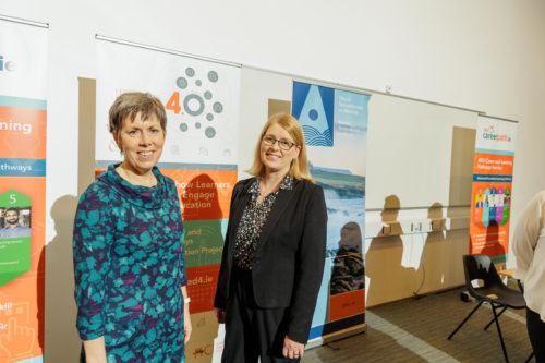 President of Atlantic TU, Dr Orla Flynn with Prof Jacqueline McCormack, Project Lead of Higher Ed 4.0 which was launched this week.