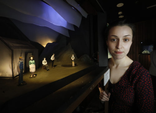 The exhibition will include the theatre design work of student, Hayley Speight Madden, who won the Abbey Design Bursary Award 2022, enabling her to do a six-month residency at the Abbey.