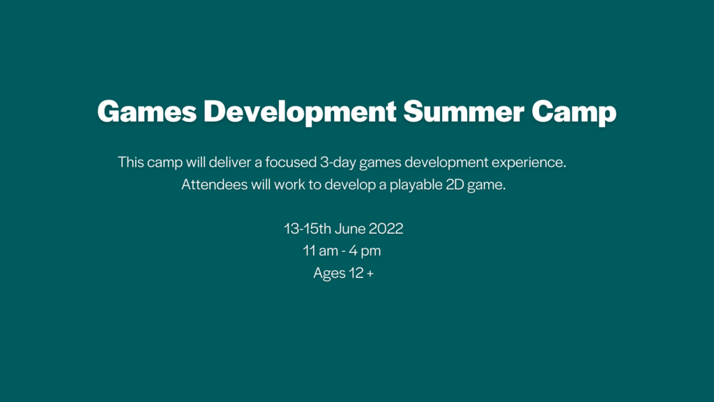 Games Development Summer Camp