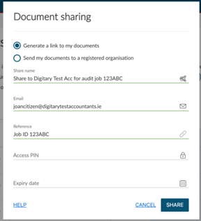 Document sharing