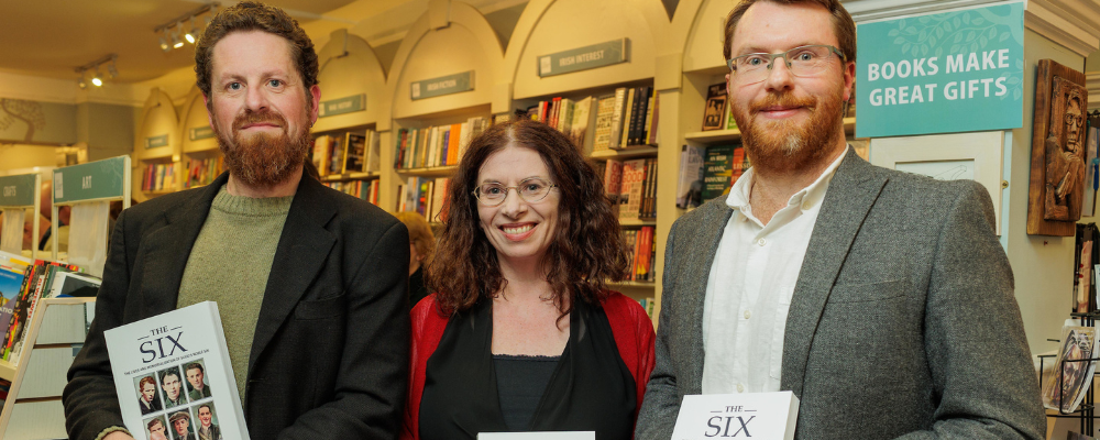 The book, titled “The Six: the Lives and Memorialisation of Sligo’s Noble Six” was written by Robert Mulraney (Independent archaeologist), Dr Marion Dowd (Atlantic Technological University) and Dr James Bonsall (Fourth Dimension Prospection Ltd).