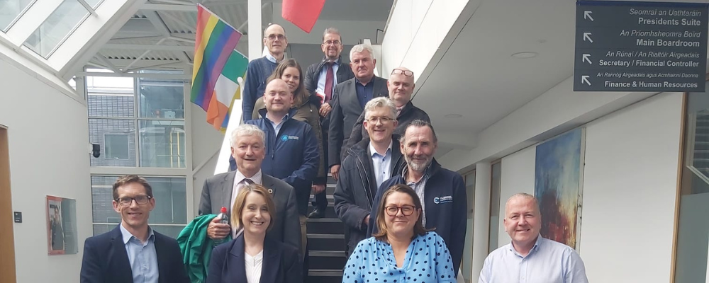 Caption: Pictured are members of the Civil Engineering Apprenticeship Consortium and the Programme Development Committee at ATU Sligo recently.
