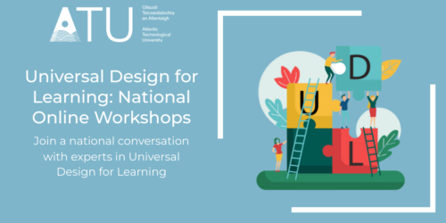 A flyer for the UDL National Online Workshops