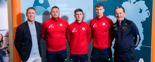 ATU Sligo Sport with Business students work with Sligo Rovers Academy