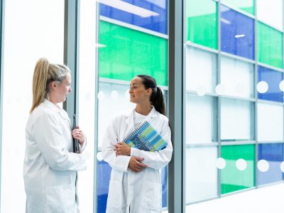 Women in a lab